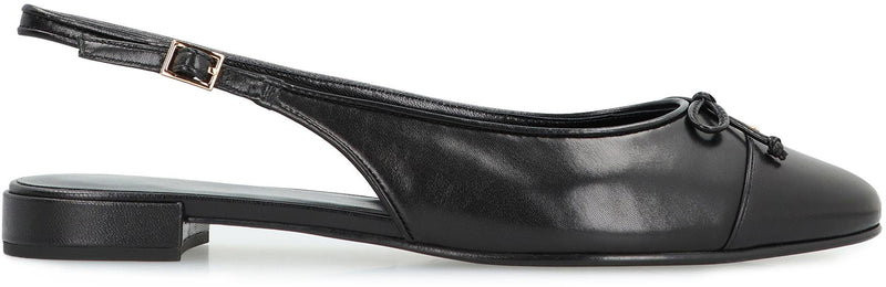 Tory Burch Leather Slingback Pumps