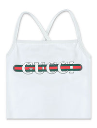 Gucci Kids Kid - Printed Lycra Swimsuit