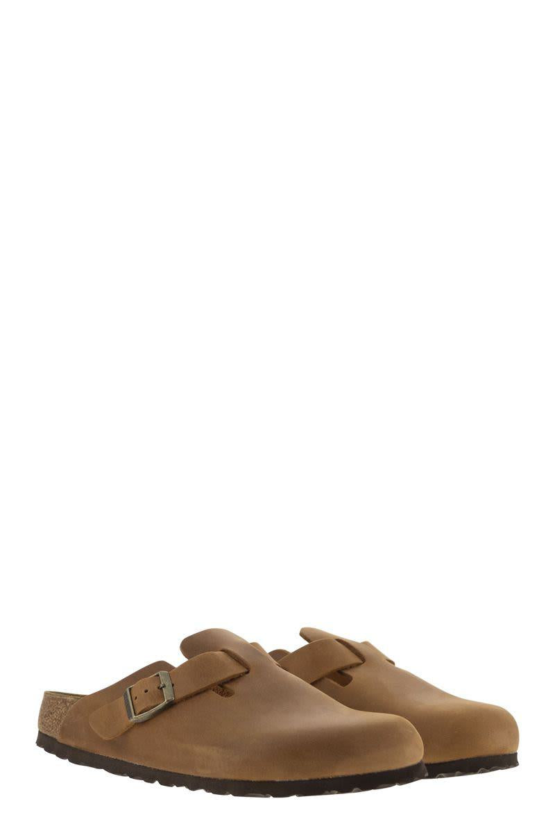 Birkenstock Boston - Oiled Leather Sabot