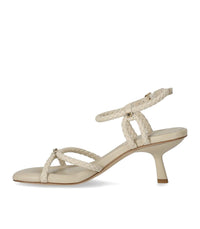 Ash Jess Talc Heeled Sandal
