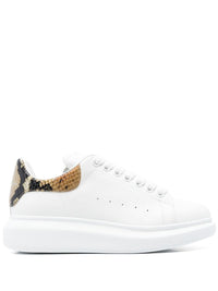Alexander McQueen ''Oversize' Sneakers With Python Print Heel