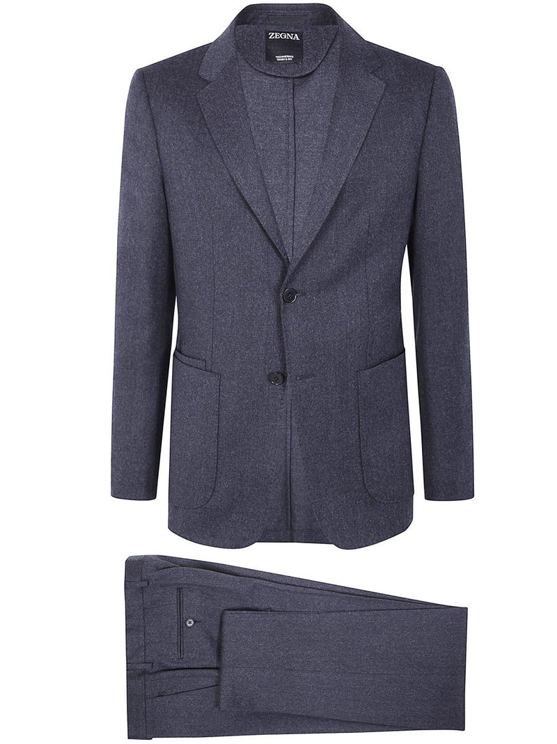 Zegna Techmerinos Wash & Go Suit Clothing