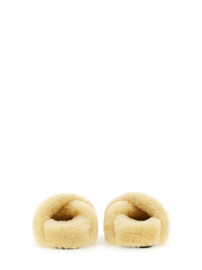 Jil Sander Shearling Sandal