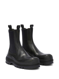 Jil Sander Leather Chelsea Boots