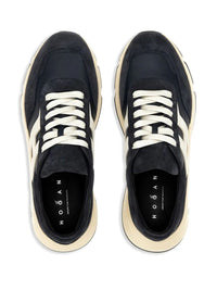 Hogan Hyperlight Suede And Nappa Leather Sneakers Shoes