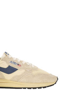 Autry Reelwind - Suede And Technical Textile Trainer