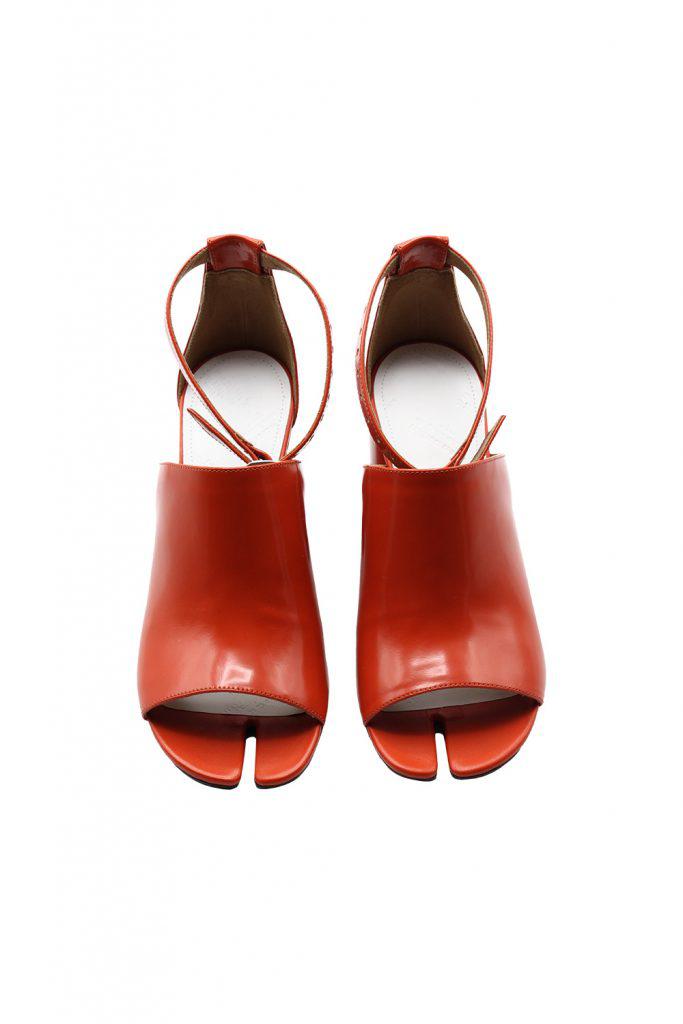 Maison Margiela Tabi Leather Sandals Shoes