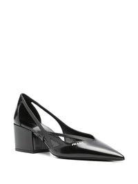 Prada 55Mm Debossed-Logo Pumps