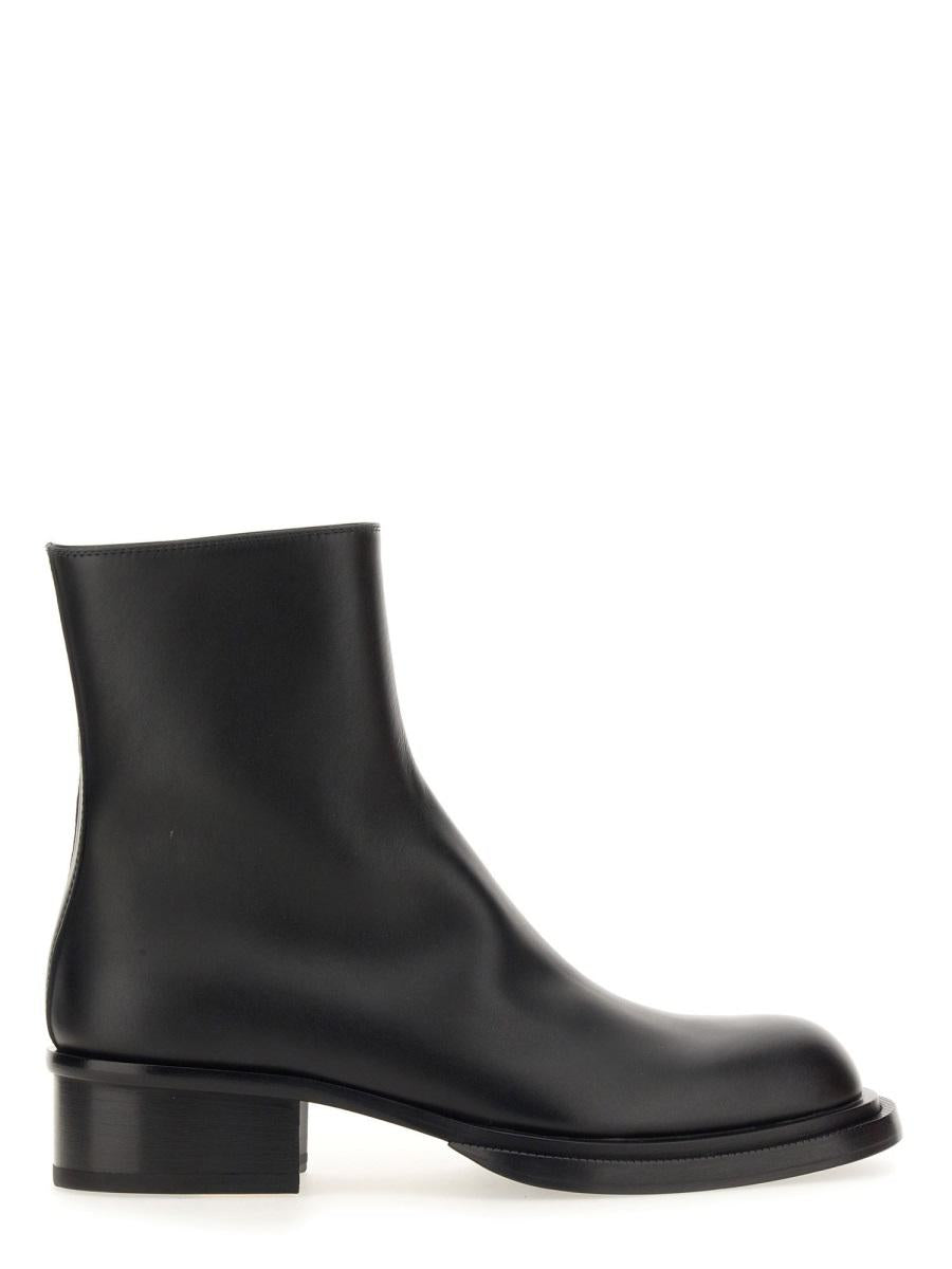 Alexander McQueen Cuban Stack Boot