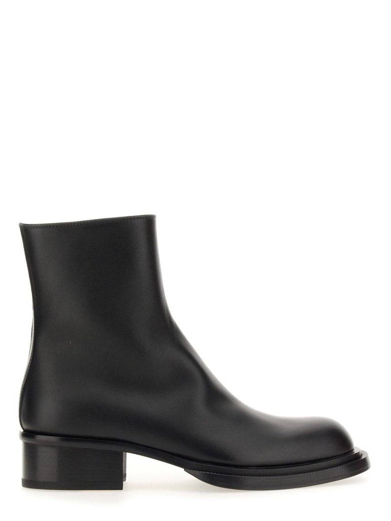 Alexander McQueen Cuban Stack Boot