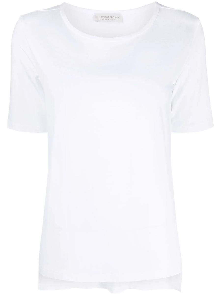 Le Tricot Perugia Boat Neck T-Shirt Clothing