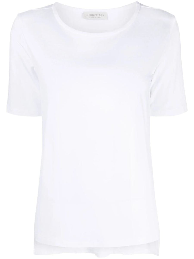 Le Tricot Perugia Boat Neck T-Shirt Clothing