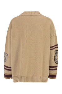 Weekend Max Mara Belgio - Over Cardigan In Wool Yarn