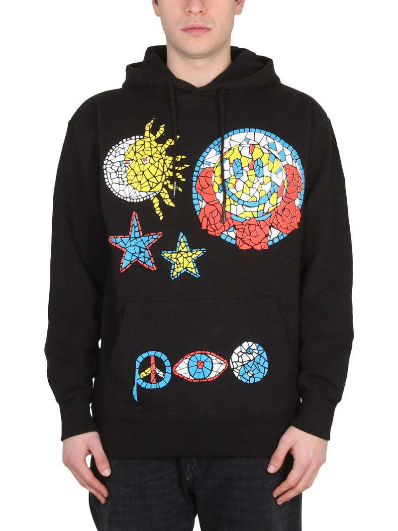 Market Hand Drawn Varsity Sweatshirt Unisex