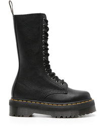 Dr. Martens 1B99 Lace-Up Boots In Black Pisa Leather