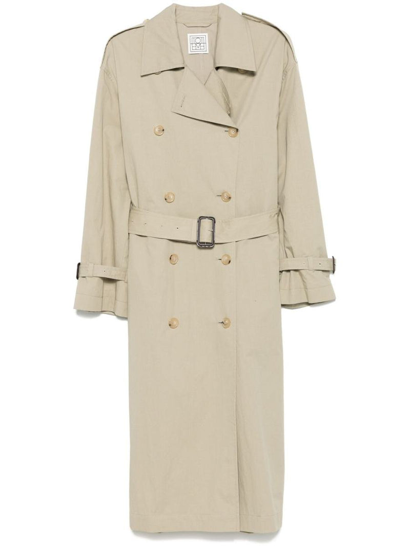 TOTEME Cotton Blend Trench Coat