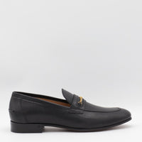 Valentino Garavani Black Leather Loafers