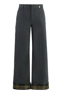 Burberry Cotton Blend Trousers
