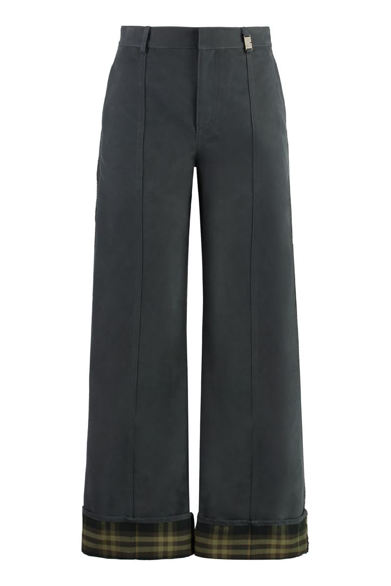 Burberry Cotton Blend Trousers