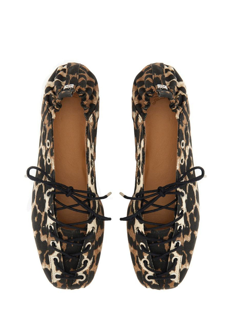 Ganni Ballerina Lace-Up