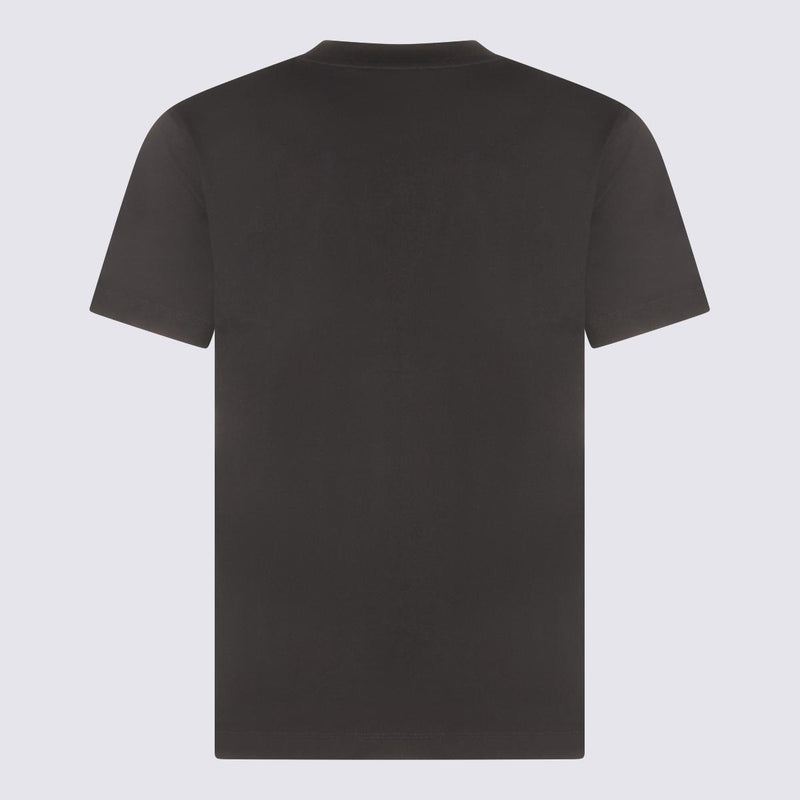 Burberry Black Cotton T-Shirt