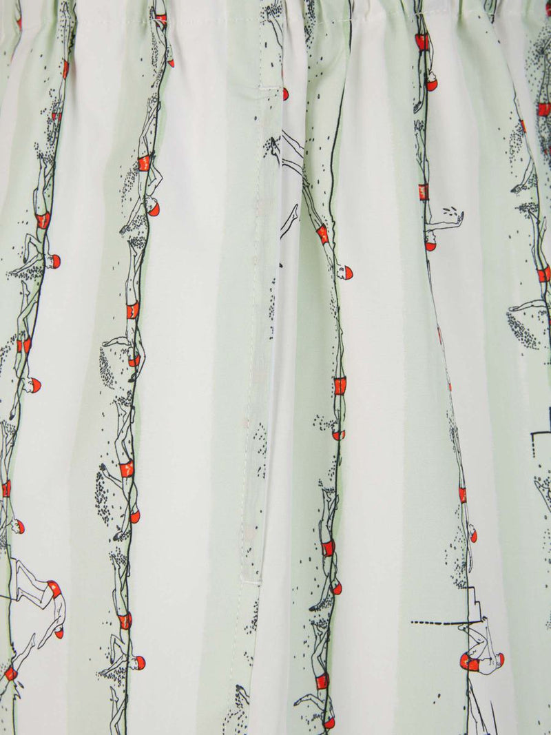 Bottega Veneta Swimmers Printed Bermudas Shorts