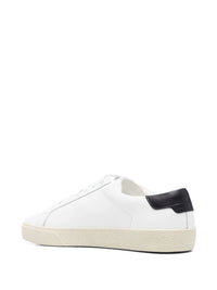 Saint Laurent Court Sl/06 Leather Sneakers
