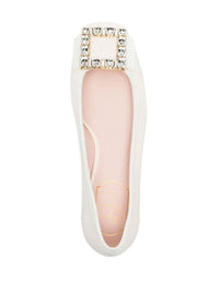 Roger Vivier Très Vivier Leather Ballet Flats