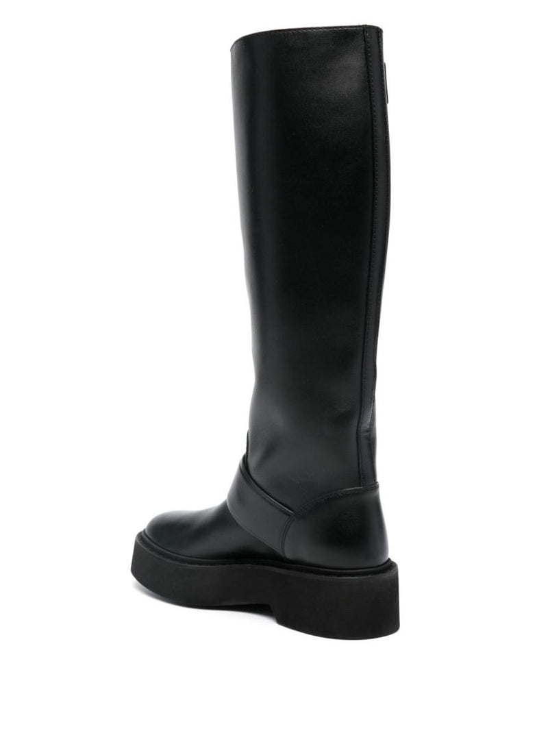 Roger Vivier Viv Rangers High Leather Boots