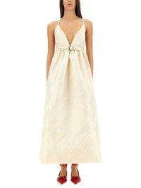 Ganni Taffeta Dress