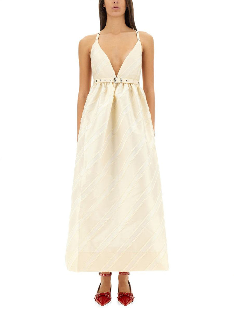 Ganni Taffeta Dress