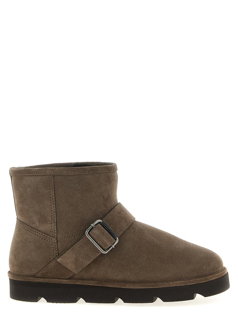 Brunello Cucinelli Monile Ankle Boots