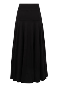 Plan C A-Line Midi Skirt