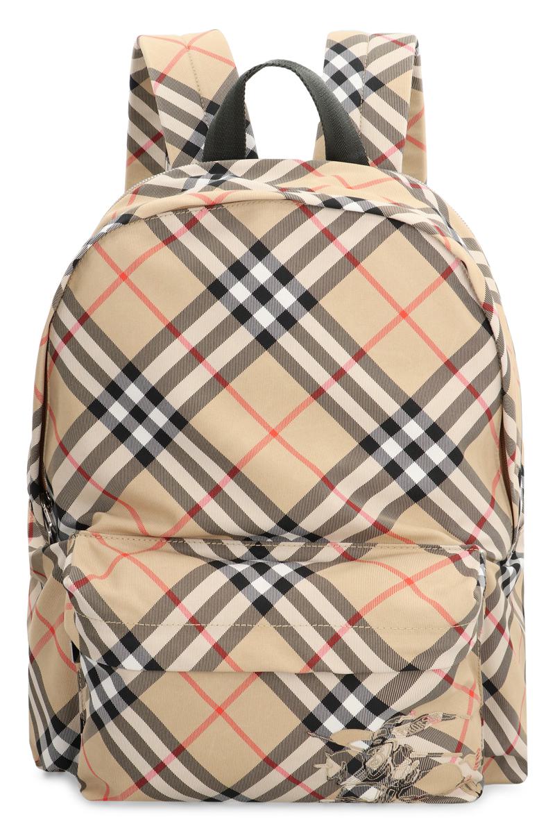 Burberry Printed Nylon Backpack