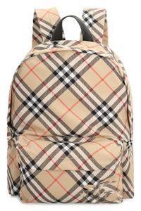 Burberry Printed Nylon Backpack