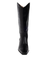 Paris Texas Bettina Leather Pointed Toe Boots 50Mm
