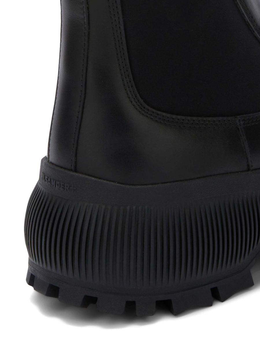 Jil Sander Leather Chelsea Boots