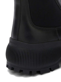 Jil Sander Leather Chelsea Boots