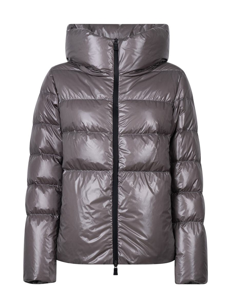 Herno Laminar Down Jacket In Glazed Ripstop 2L Clothing
