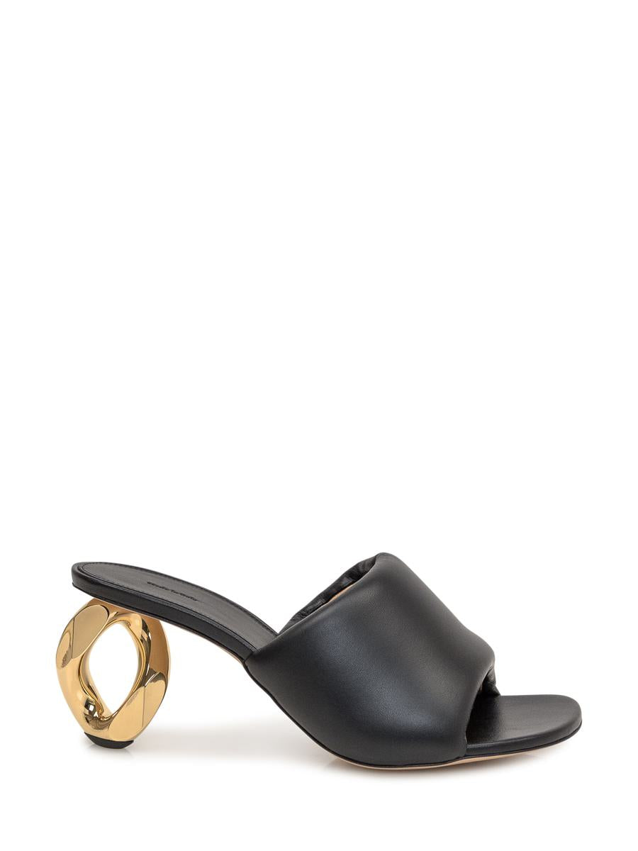 JW Anderson Mules With Chain Heel