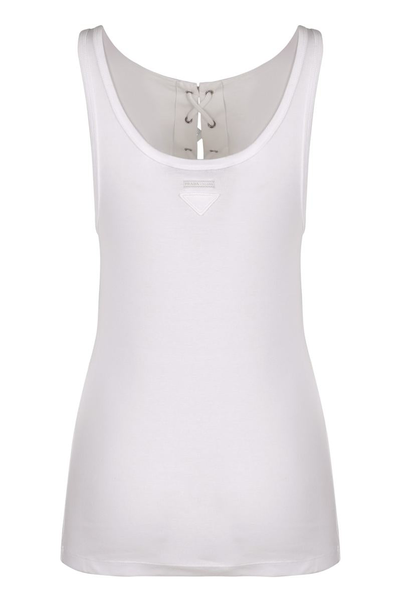 Prada Cotton Tank Top