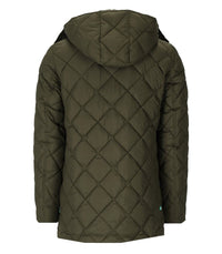 Save The Duck Uwe Green Hooded Padded Jacket