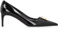 Dolce & Gabbana Leather Pointy-Toe Pumps