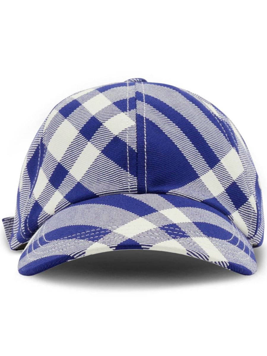 Burberry Check Motif Baseball Cap