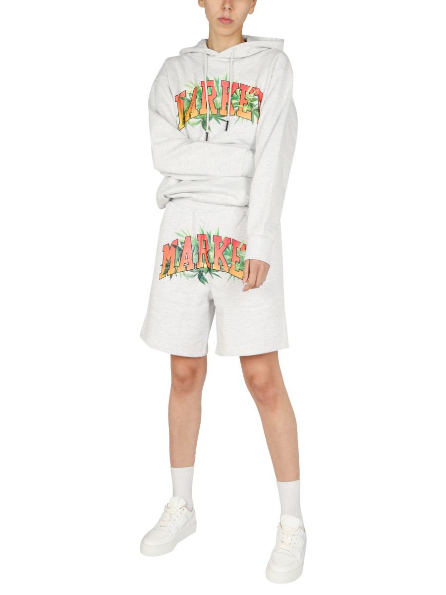 Market Logo Print Sweatshirt Unisex