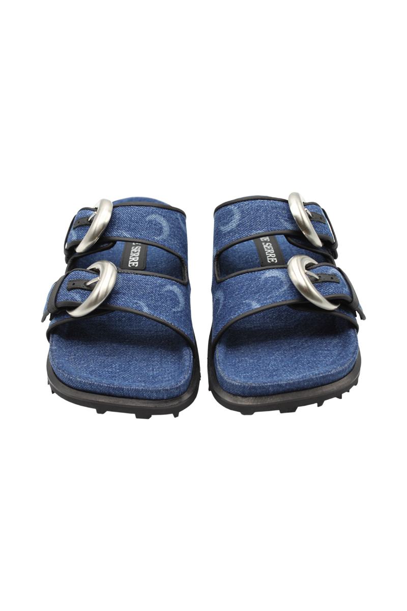 Marine Serre Denim Ms Ground Sandal Shoes