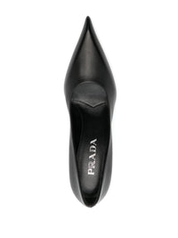 Prada 85Mm Leather Pumps