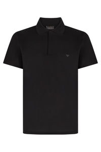 Emporio Armani Short Sleeve Cotton Polo Shirt