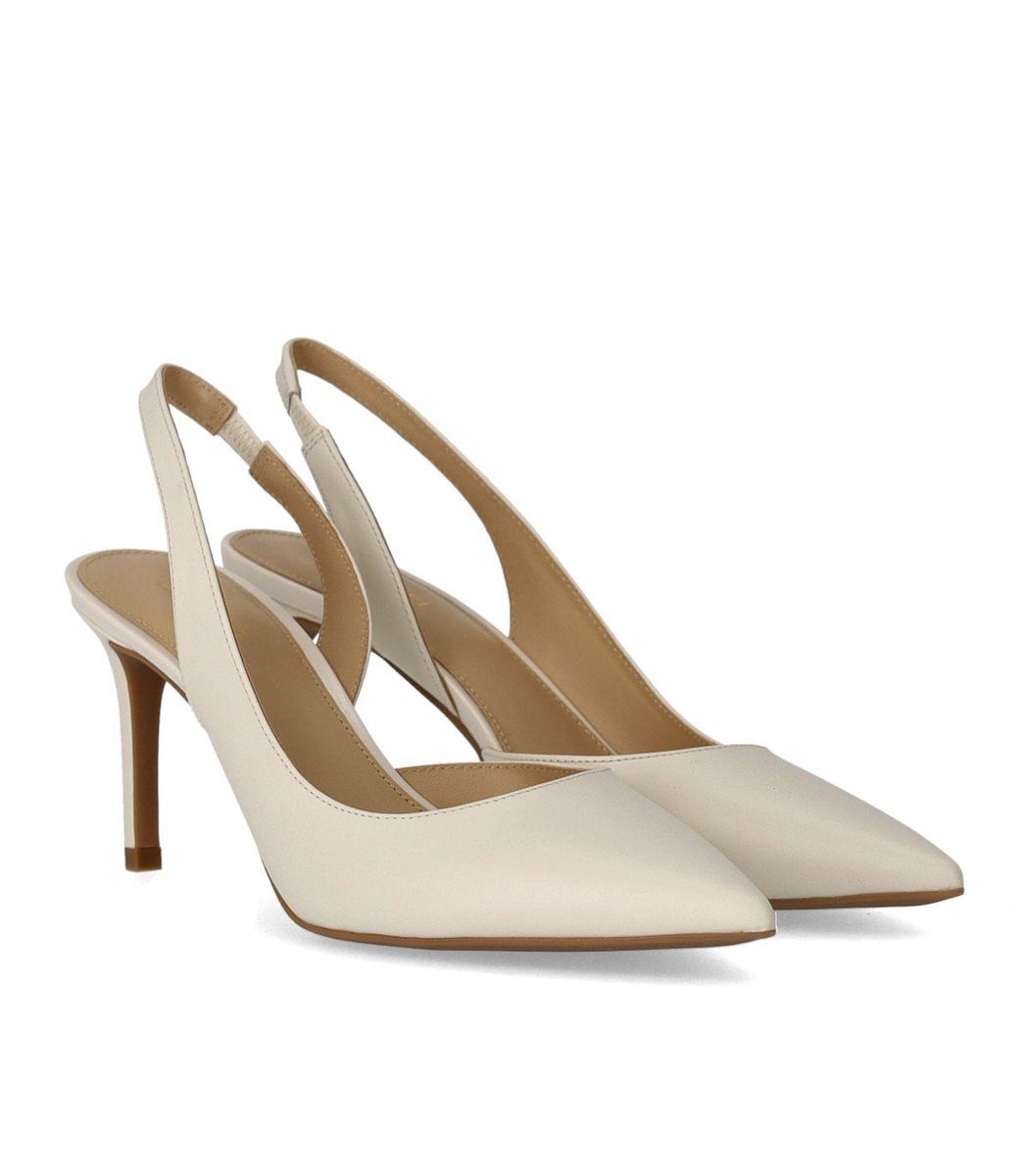 Michael Kors Alina Flex Cream Slingback Pumps