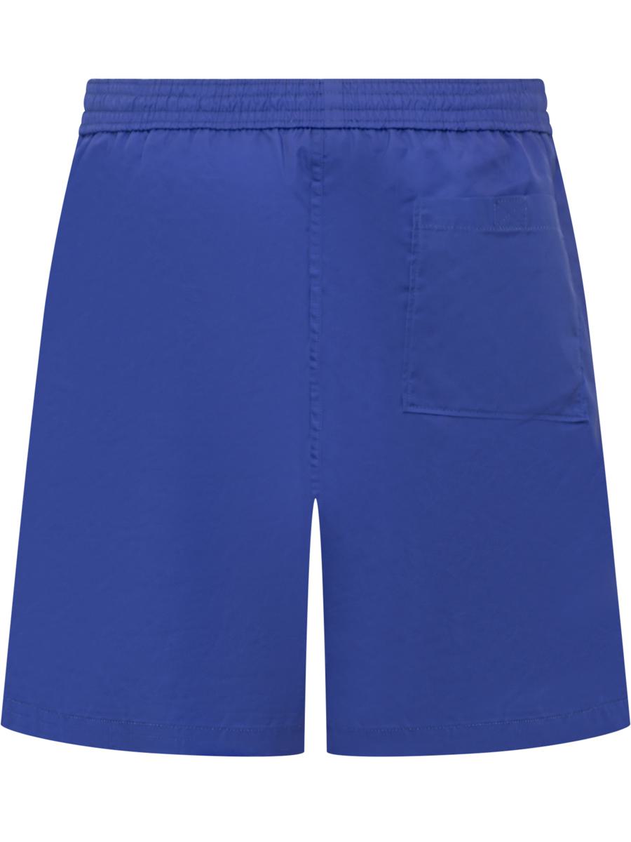 Off-White Beach Boxer Shorts With Bandana Pattern